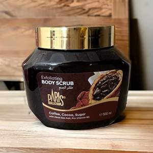 Scrub Cofee Cocoa Sugar with Guava Extract, Vitamin B3
