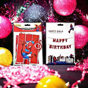 Décoration Murale Anniversaire Spiderman