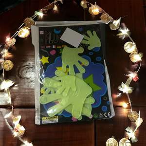 Décoration Anniversaire Tag Lumineux Motif Main