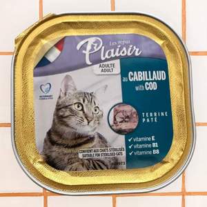 Terrine au Cabillaud pour Chat Adulte