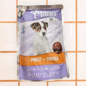 Émincés en Sauce au Poulet pour Chiot