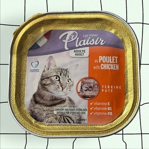 Pâtée pour Chats Adultes au Poulet