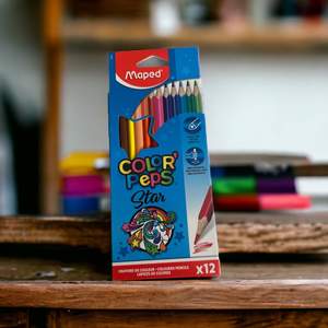 Crayon de Coloriage Color Peps Star 12 Couleurs