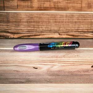 Pilote Gel Marqueur Mauve en 1 Crayon à Cire