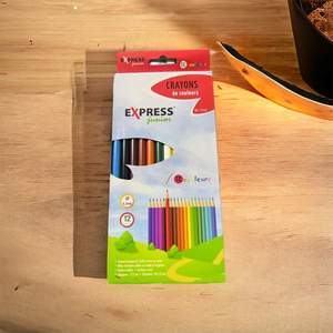 Crayon de Couleur 12 Couleurs