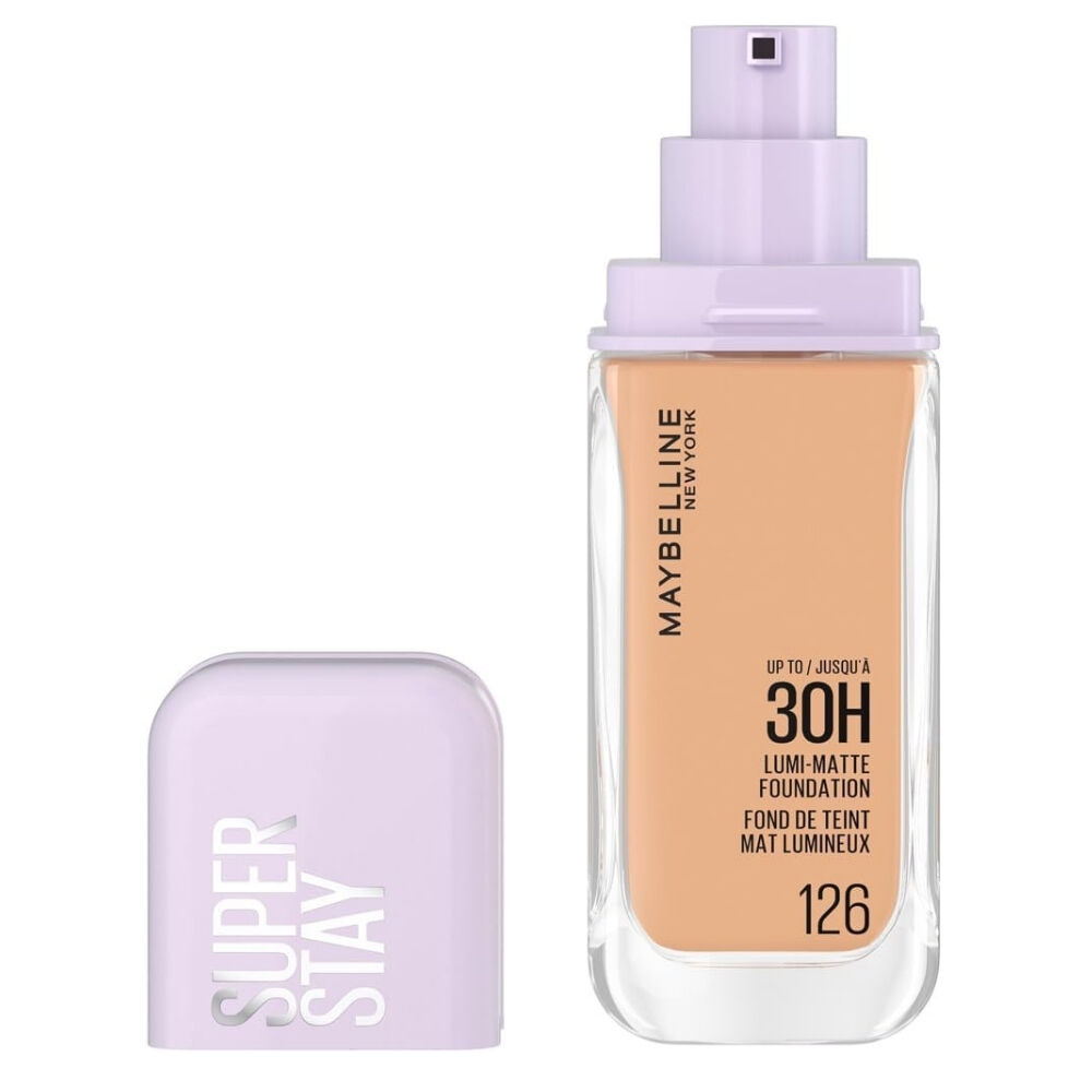 Superstay 30H Lumi Matte - Fond de Teint Haute Tenue & Fini Éclat Mat 126