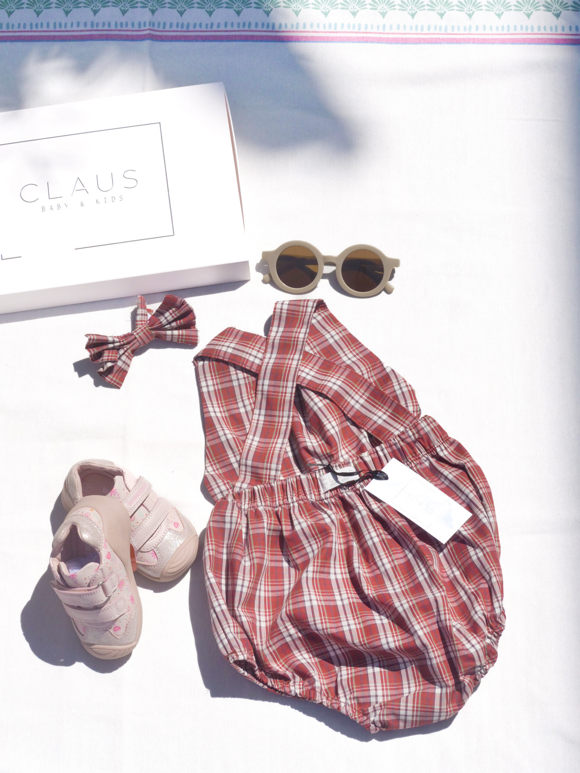 Burgundy Blossom Vichy Body