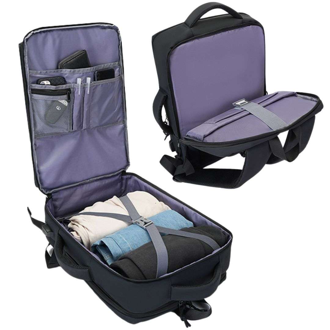 Sac à Dos Multifonctionnel ,Supporte Pc ,Tablette ,Parfait ,Pratique ,Tendance 