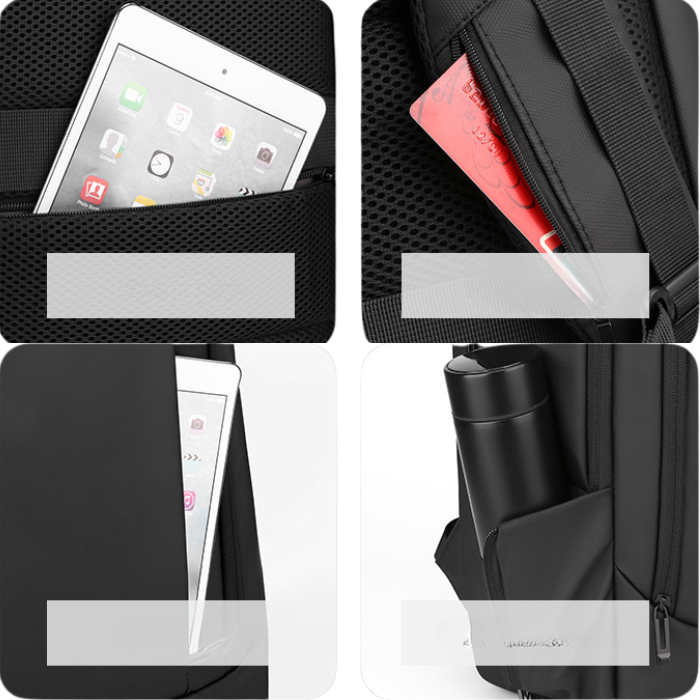 Sac à Dos pour Ordinateur 14p, Confortable, Design Moderne, Voyages, Étudiants thumbnail 4