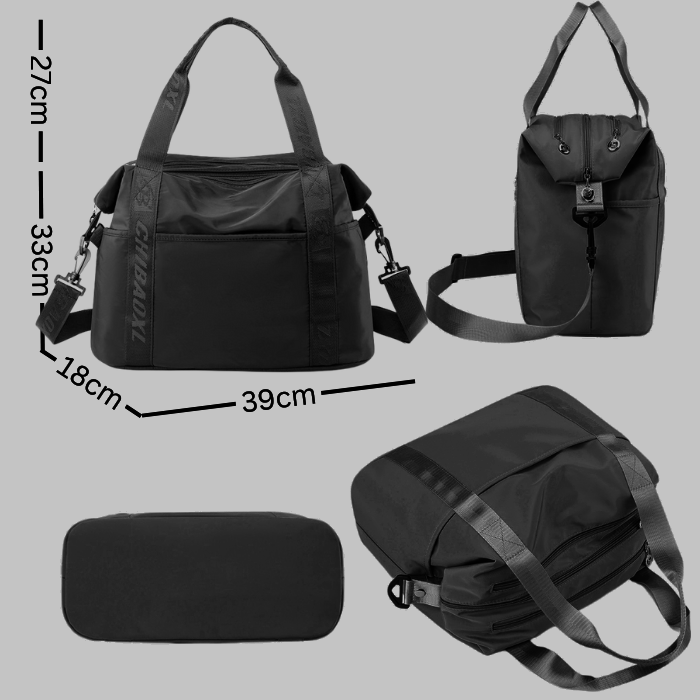 Sac léger et durable avec plusieurs poches, voyages, gym, bagage ,sport thumbnail 2
