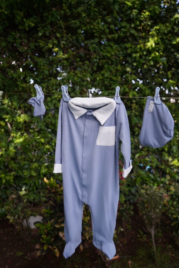 Grenouillère Pack de Naissance Cloud Blue