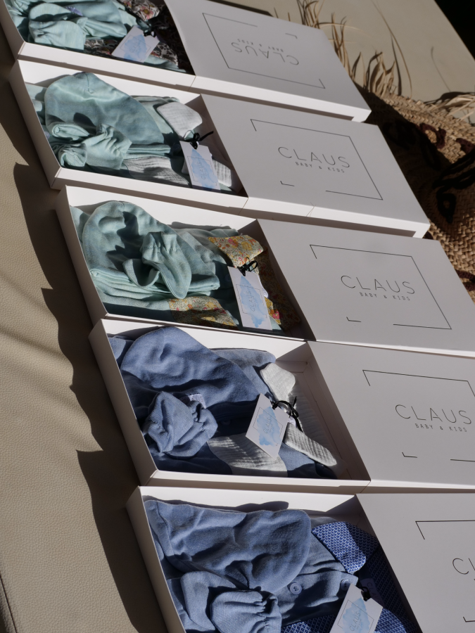 Grenouillère Pack de Naissance Cloud Blue