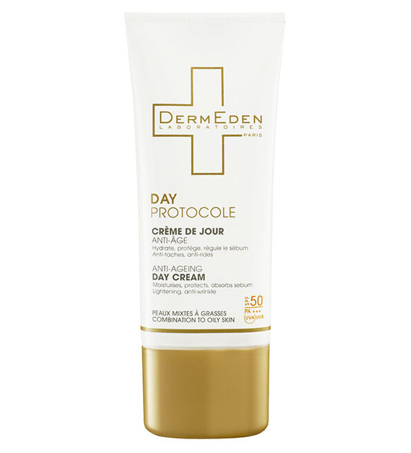 Crème de Jour Anti-âge Peaux Mixtes à Grasses SPF 50 - 50 ml