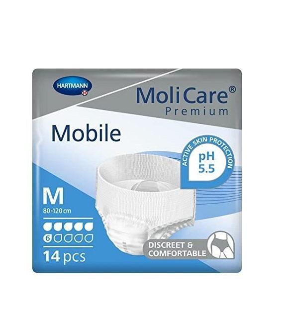 Molicare Mobile Slip Absorbant Taille M/Jour X 14 Unités