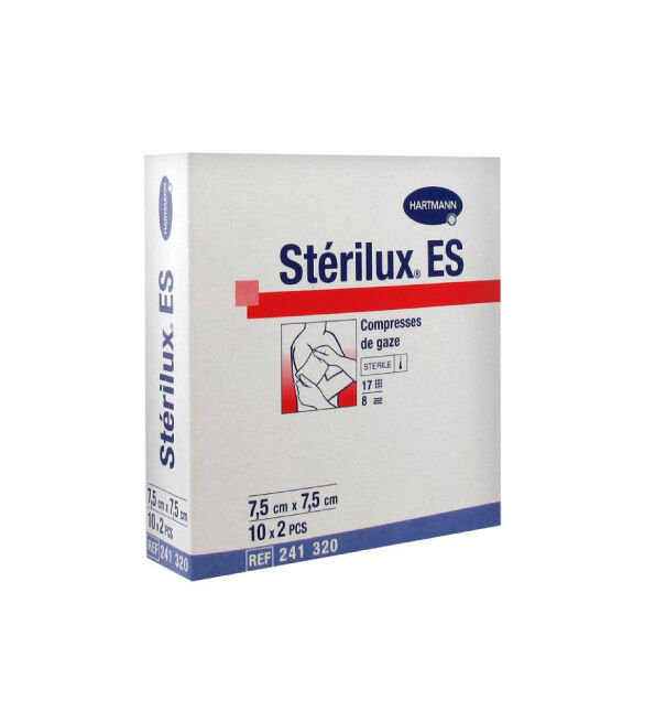 Sterilux ES Compresse de Gaze 7.5*7.5