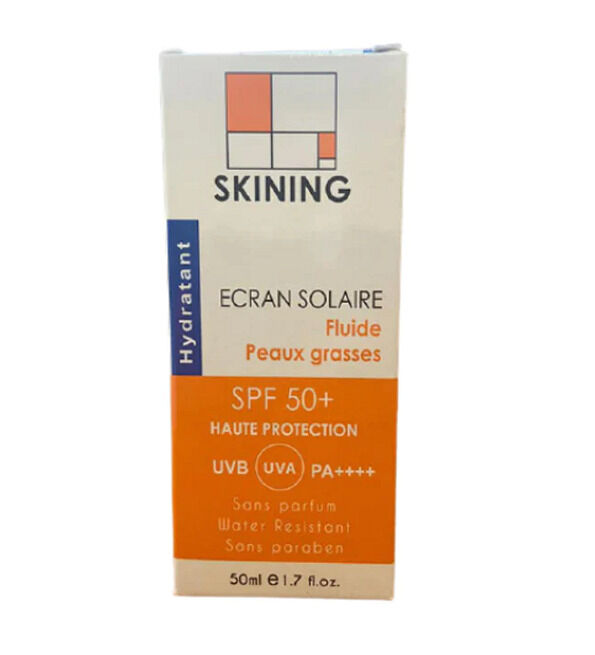 Skining Ecran Invisible Hydrat Fluide Peaux Grasses