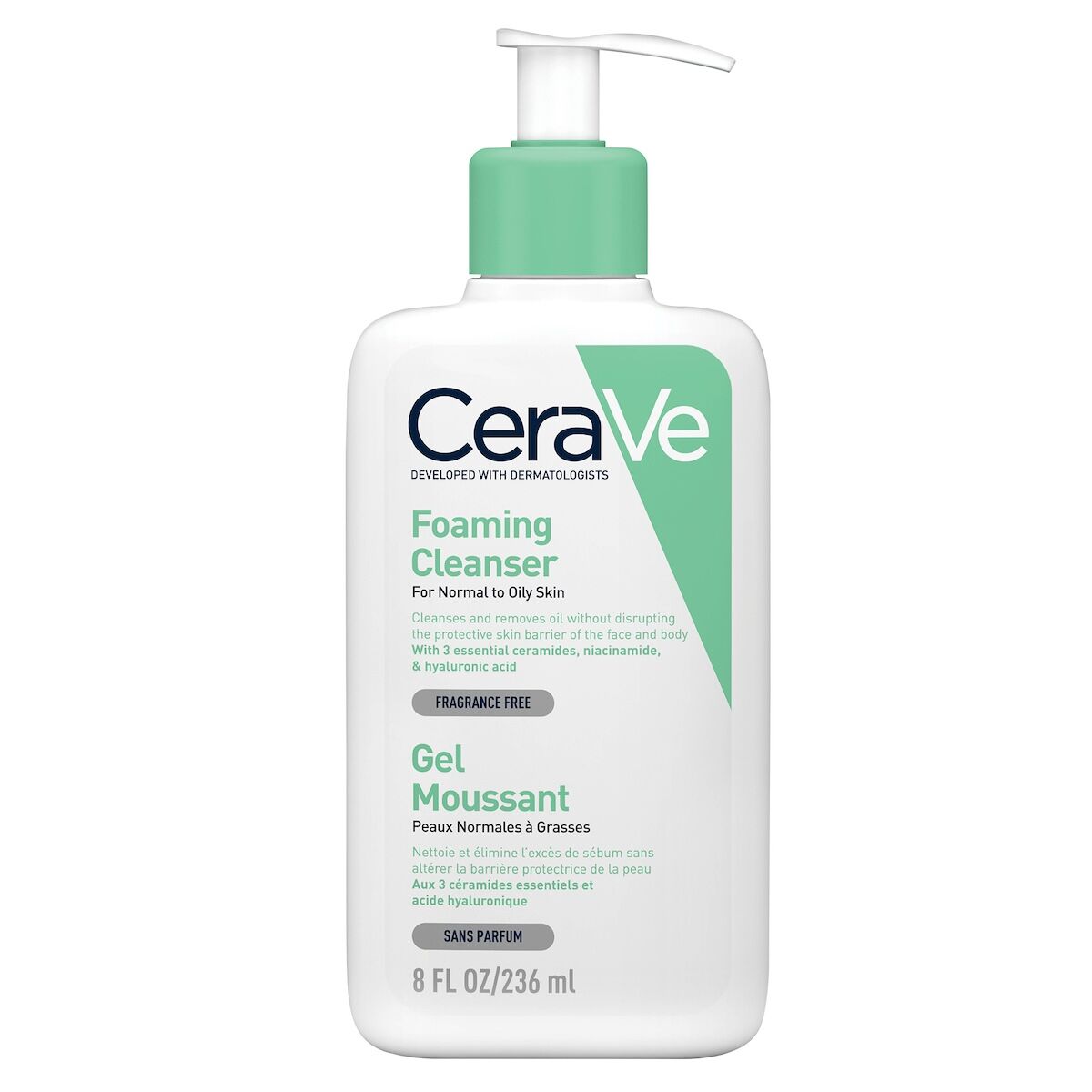 Gel Moussant Nettoyant Peau Normale À Grasse
