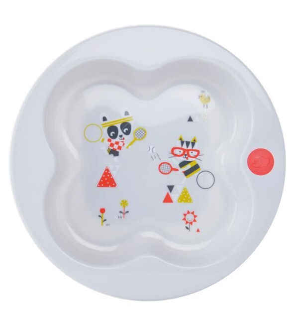 Assiette d'apprentissage avec couvercle - Sport (9M +)