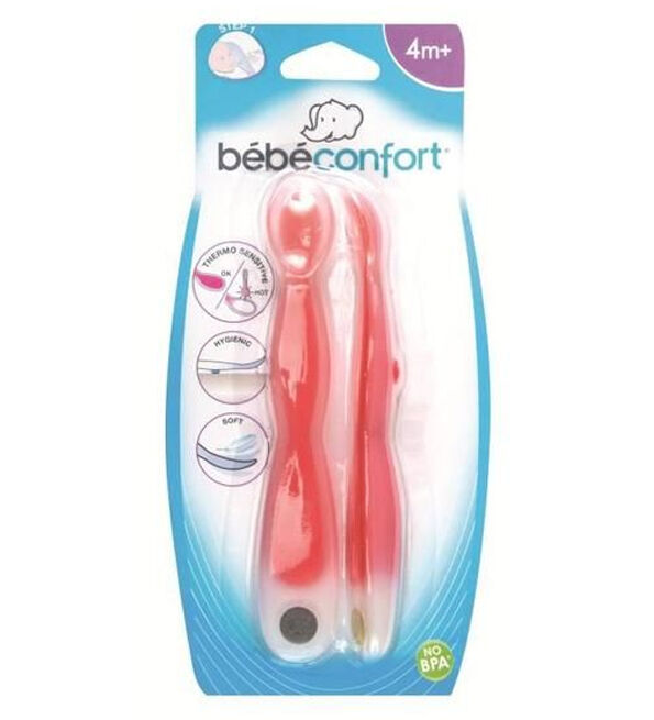 Cuillère Maman Thermosensibles (x2) Taille 1 (4M +)