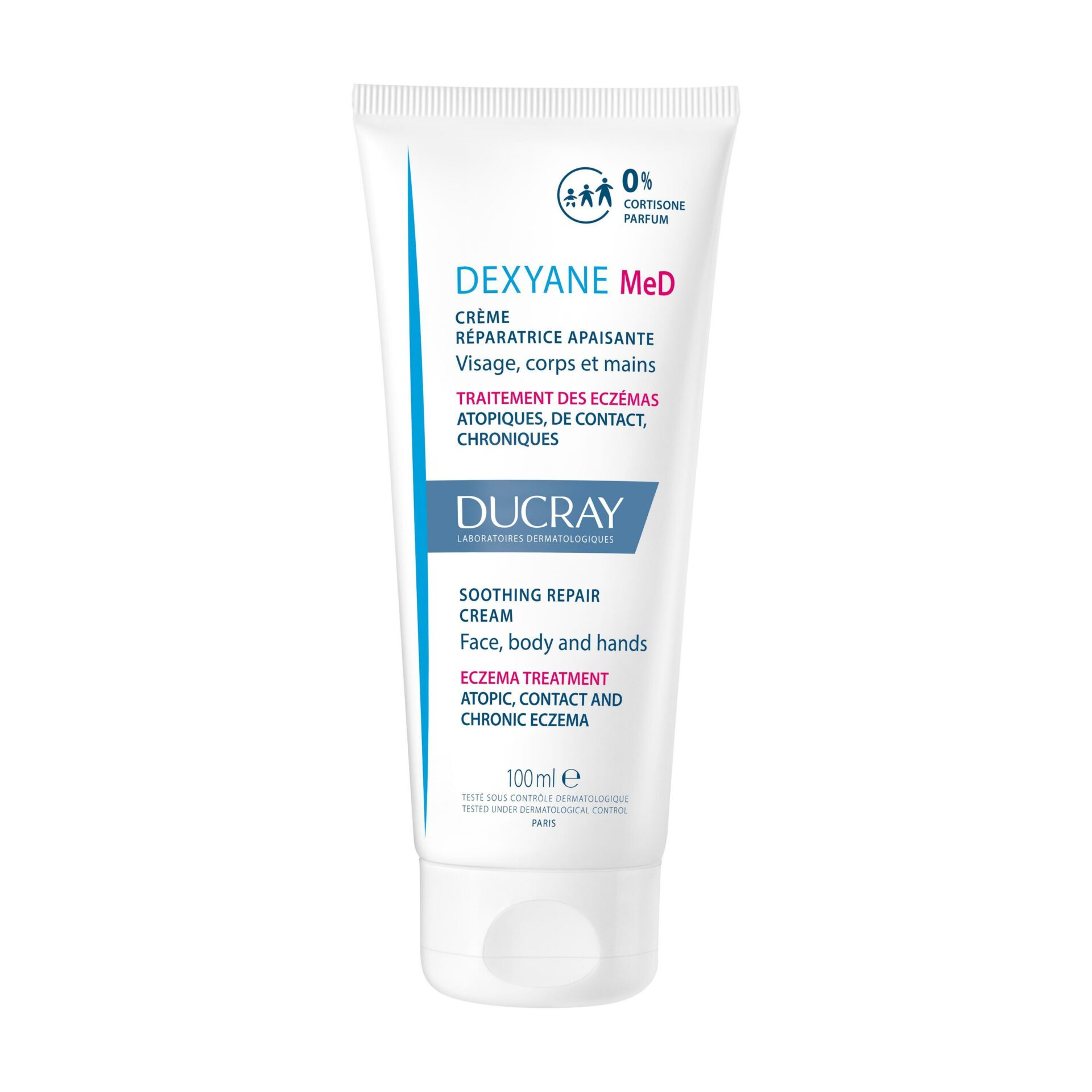 Crème Réparatrice Apaisante  Crème eczéma - Dexyane Med - 100 ml