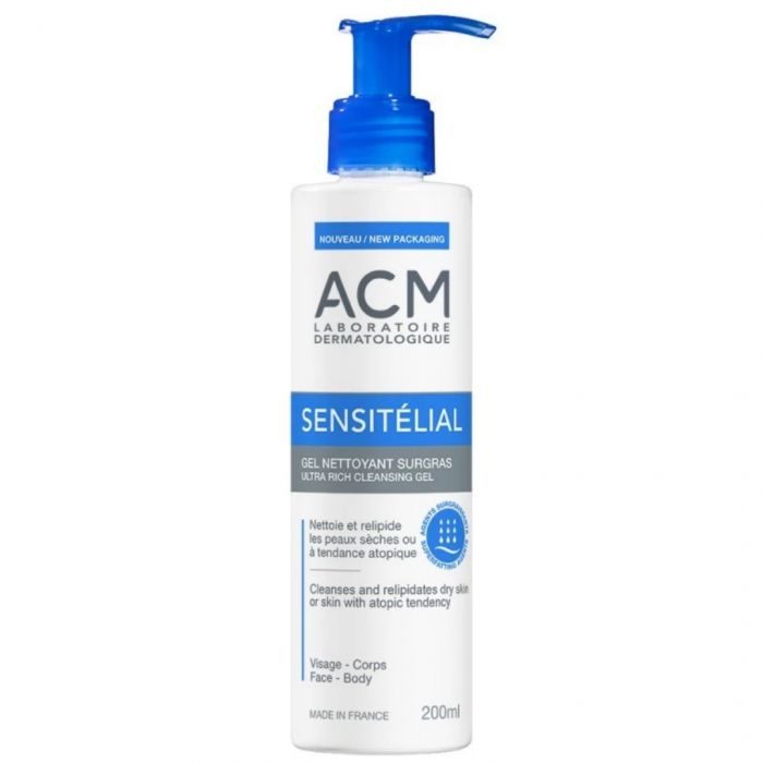 Sensitelial Gel Nettoyant 200ml