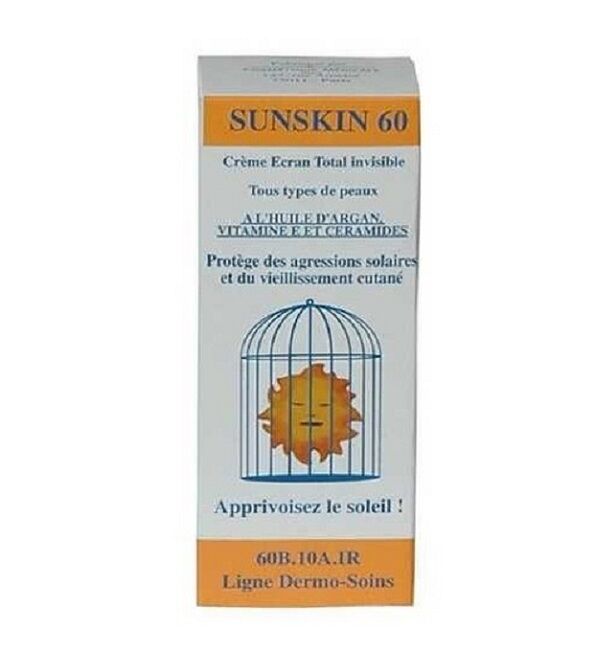SUNSKIN 60 CRÈME SOLAIRE TUBE 50ML