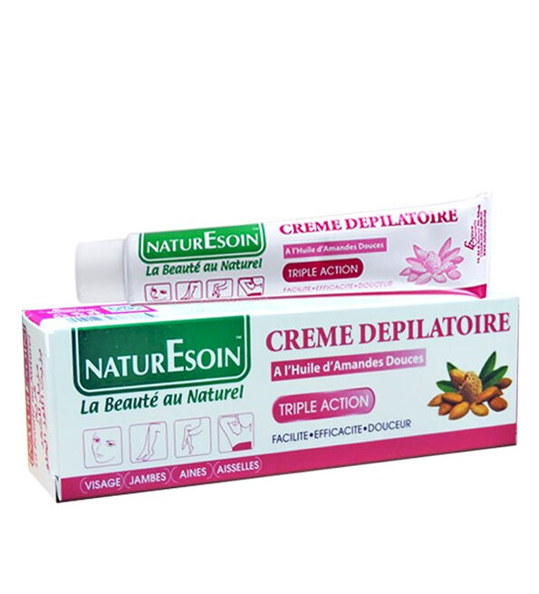 Crème Dépilatoire à l'huile d'amandes Douces - 50 ml