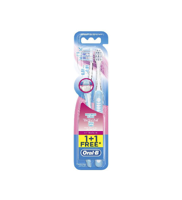 Brosse a Dent Précision Clean 1+1