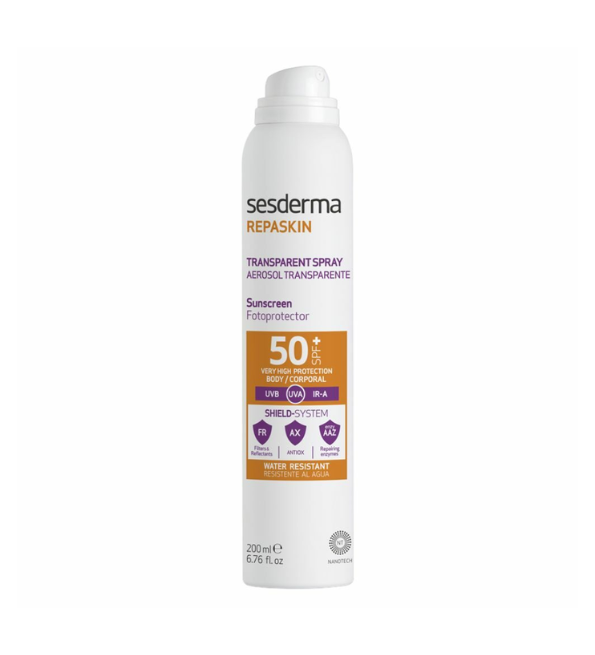 Repaskin Spray Transparent Spf 50