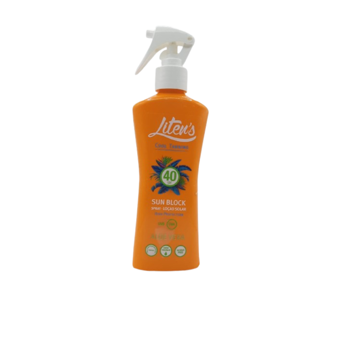 Lait Solaire Aloe Vera Spray Spf40 250ml