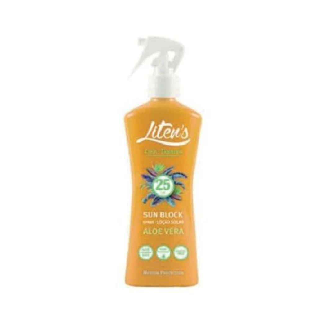Lait Solaire Aloe Vera Spray Spf25 250ml