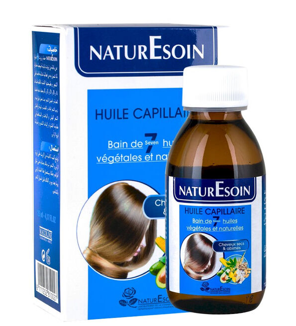 Huile Capillaire 7 Bain d'Huiles Végétales 