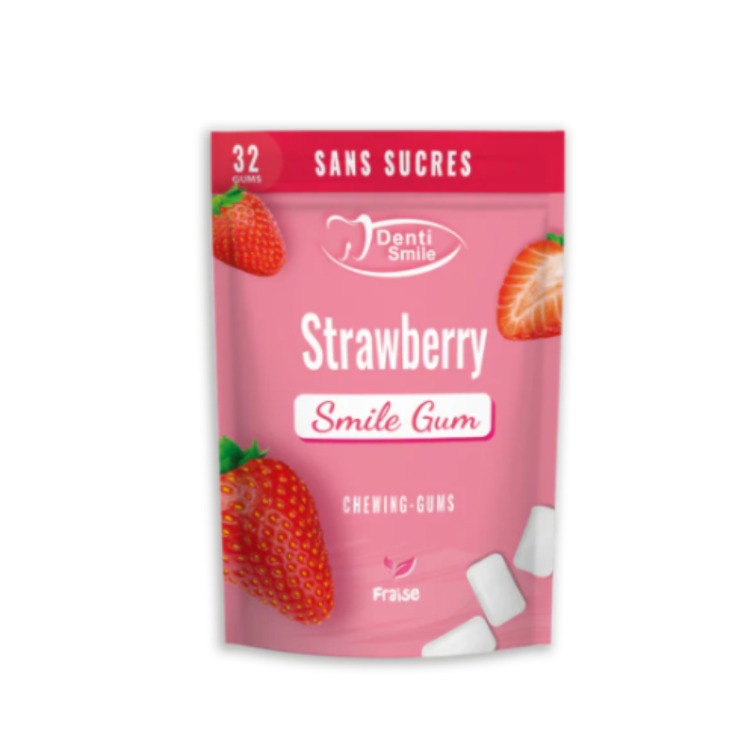 Chewing Gums Fraise sans Sucres 32