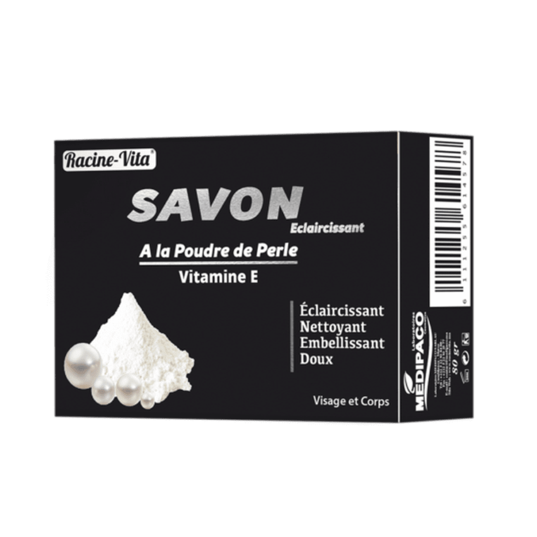 Savon a la poudre de perle Vitamine E 80g