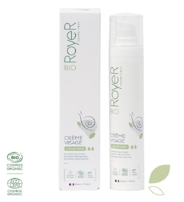 Crème Visage Universelle Hydratante Bave D’escargot Bio 50 ml