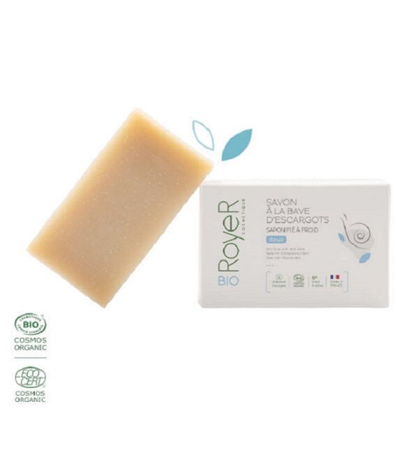 Savon Saponifié à Froid à la Bave D’escargot 100g