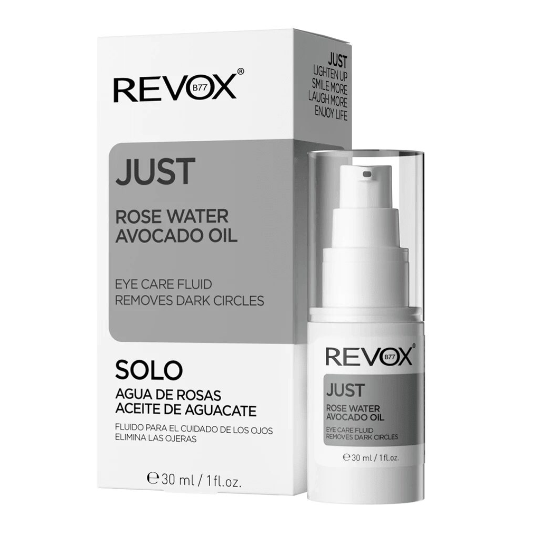 Just Fluide Contour des Yeux à L’huile D’avocat et à L’eau de Rose