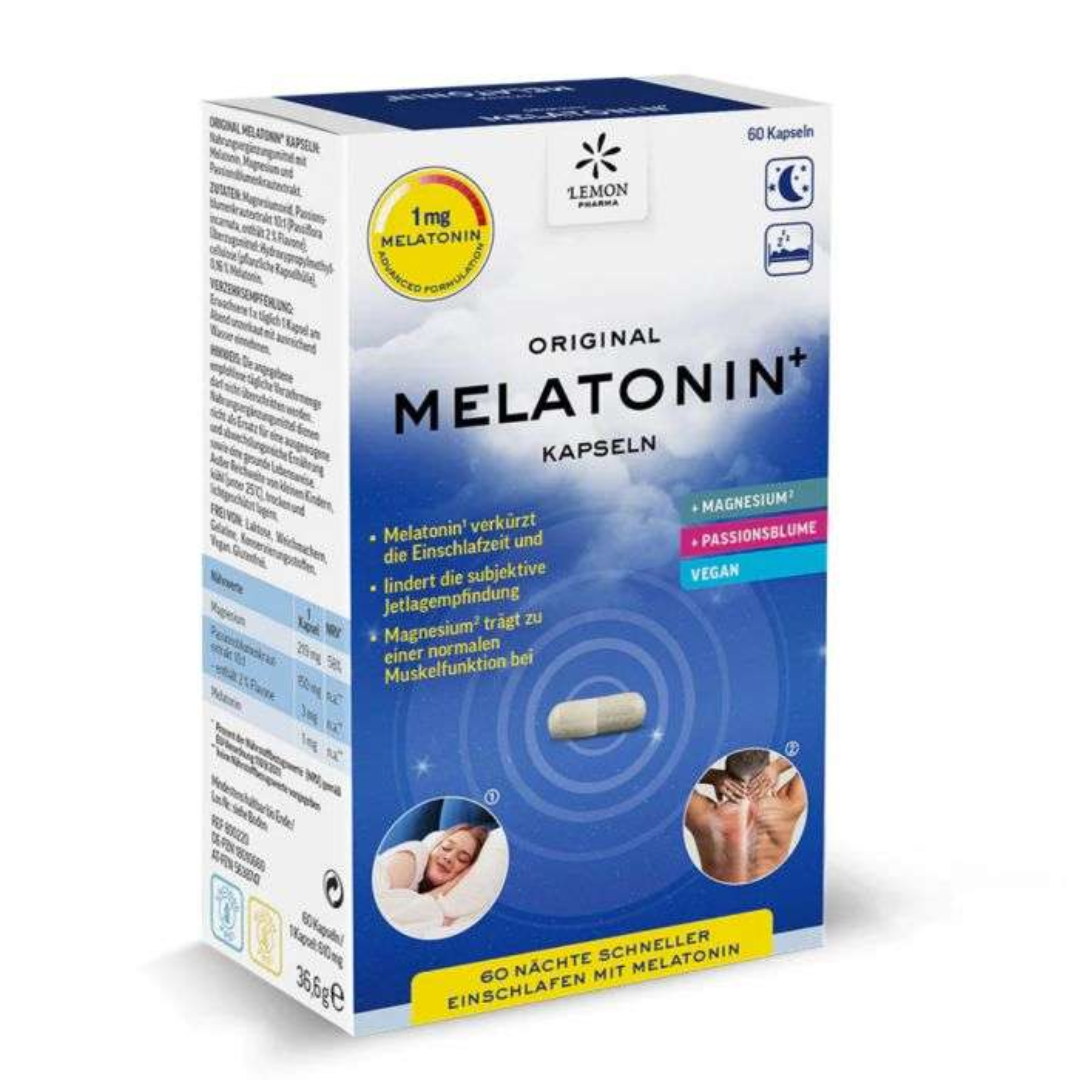 Melatonin+ Original Vegan 60 Gelules