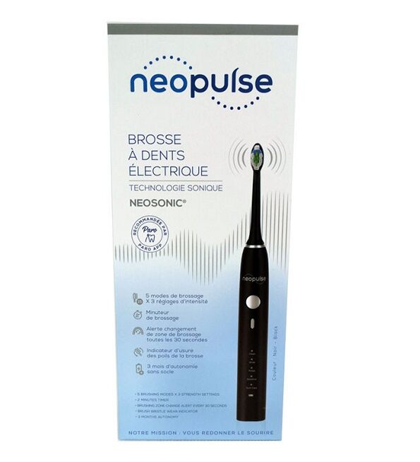 BROSSE A DENTS ELECTRIQUE NEOSONIC NOIRE