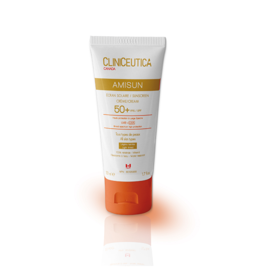 Amisun Crème Solaire Teinte Légère Spf50+