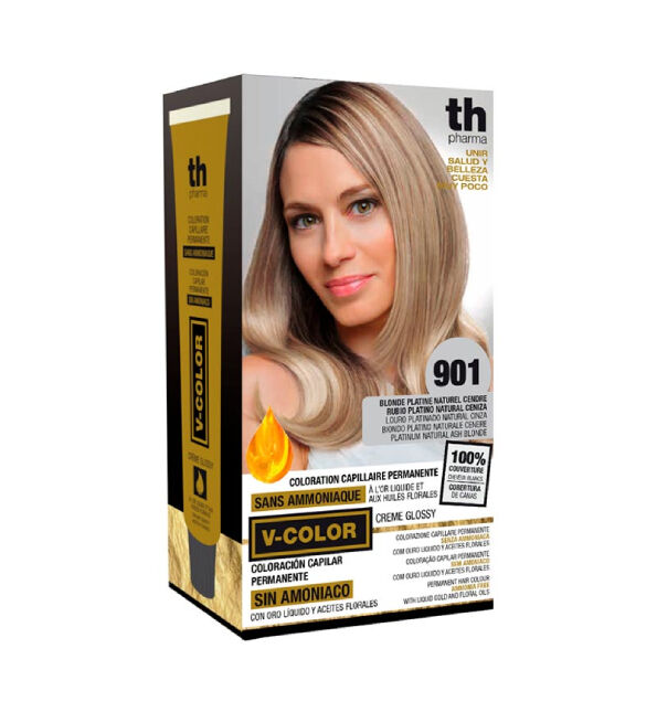 Th-Vitalia Color N° 901 Blond Platine Naturel Cendre