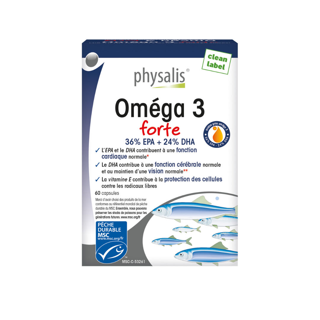 Omega 3 forte - 60 Soft Gélules