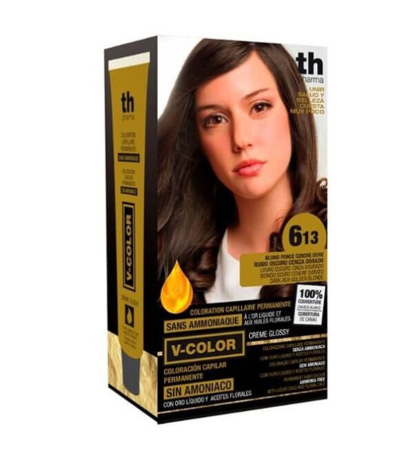 Th-vitalia Color N° 6.13 Blond Fonce Cendre Dore