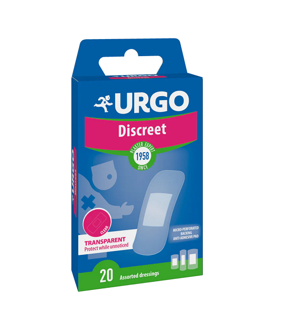 Discret Transparent 20 Pansements
