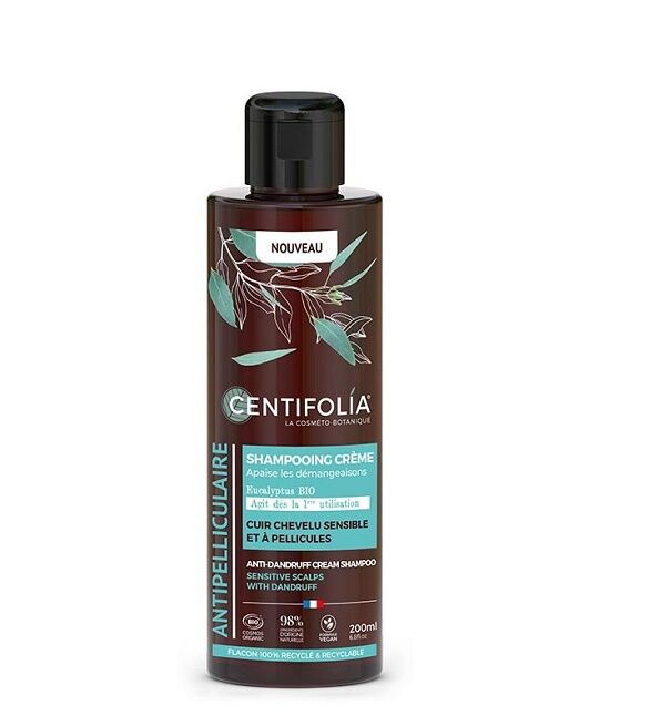 SHAMPOING CRÈME ANTIPELLICULAIRE200ml