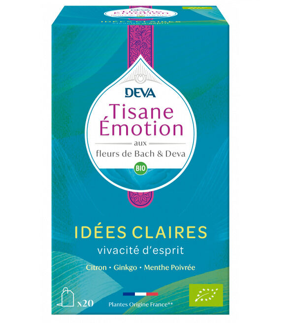 Tisane Emotion Idées Claires Vivacité d'esprit - 20 Sachets
