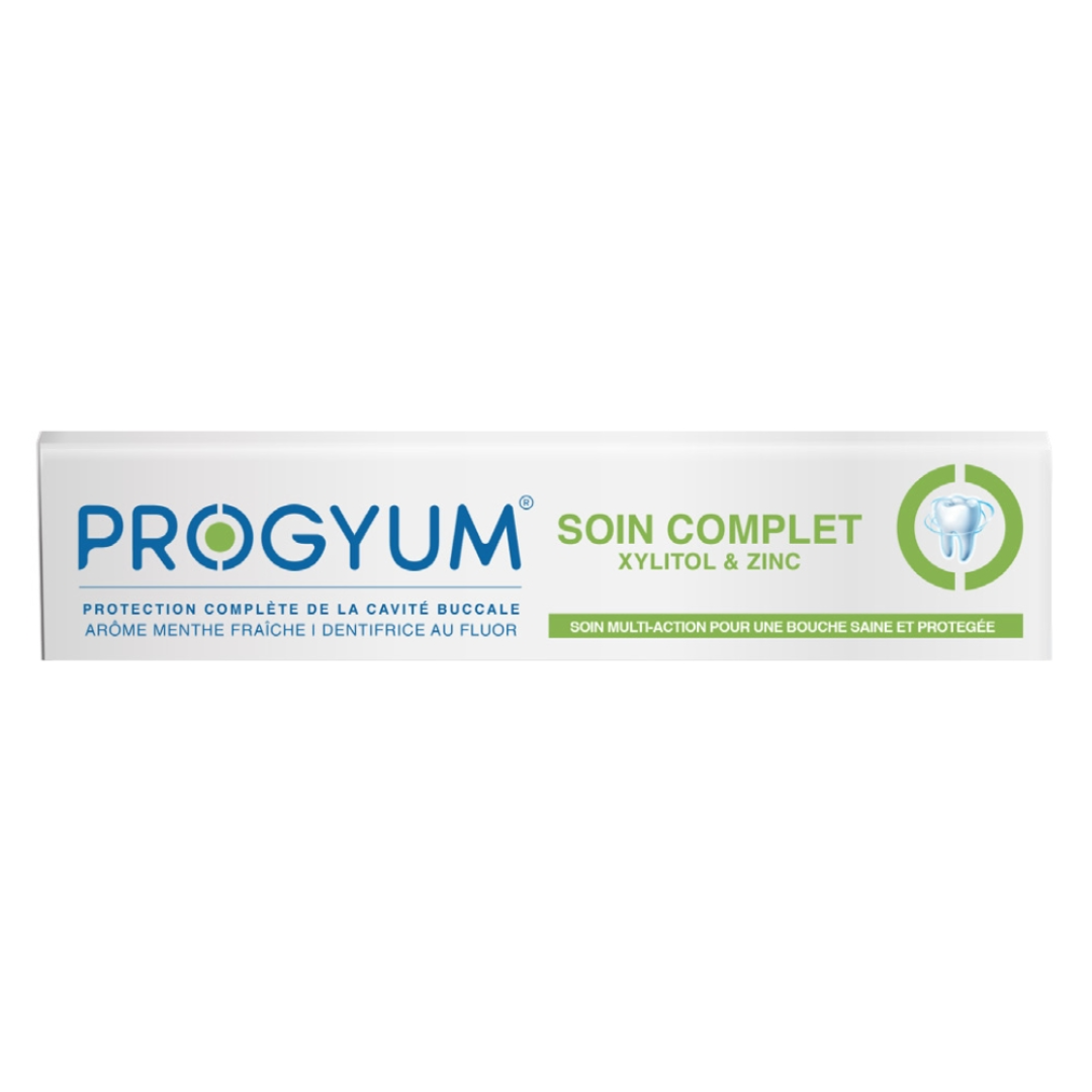 Progyum Dentifrice Soin Complet Xylitol & Zinc – 75ml