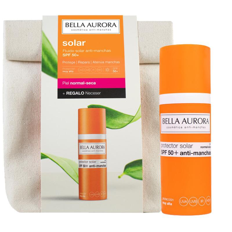 Gel Creme Solaire Spf 50+ Normal À Seches + Trousse