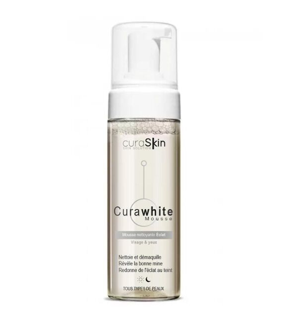 Cura White Mousse Nettoyant Eclat -150ml