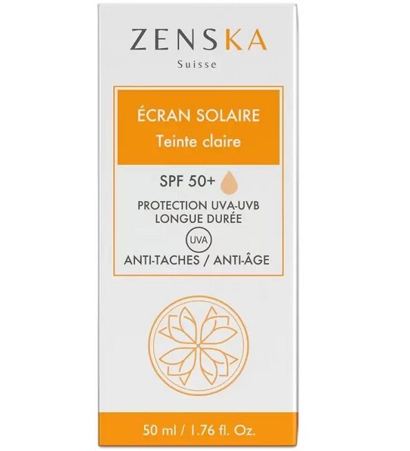 ÉCRAN SOLAIRE TEINTE CLAIRE 